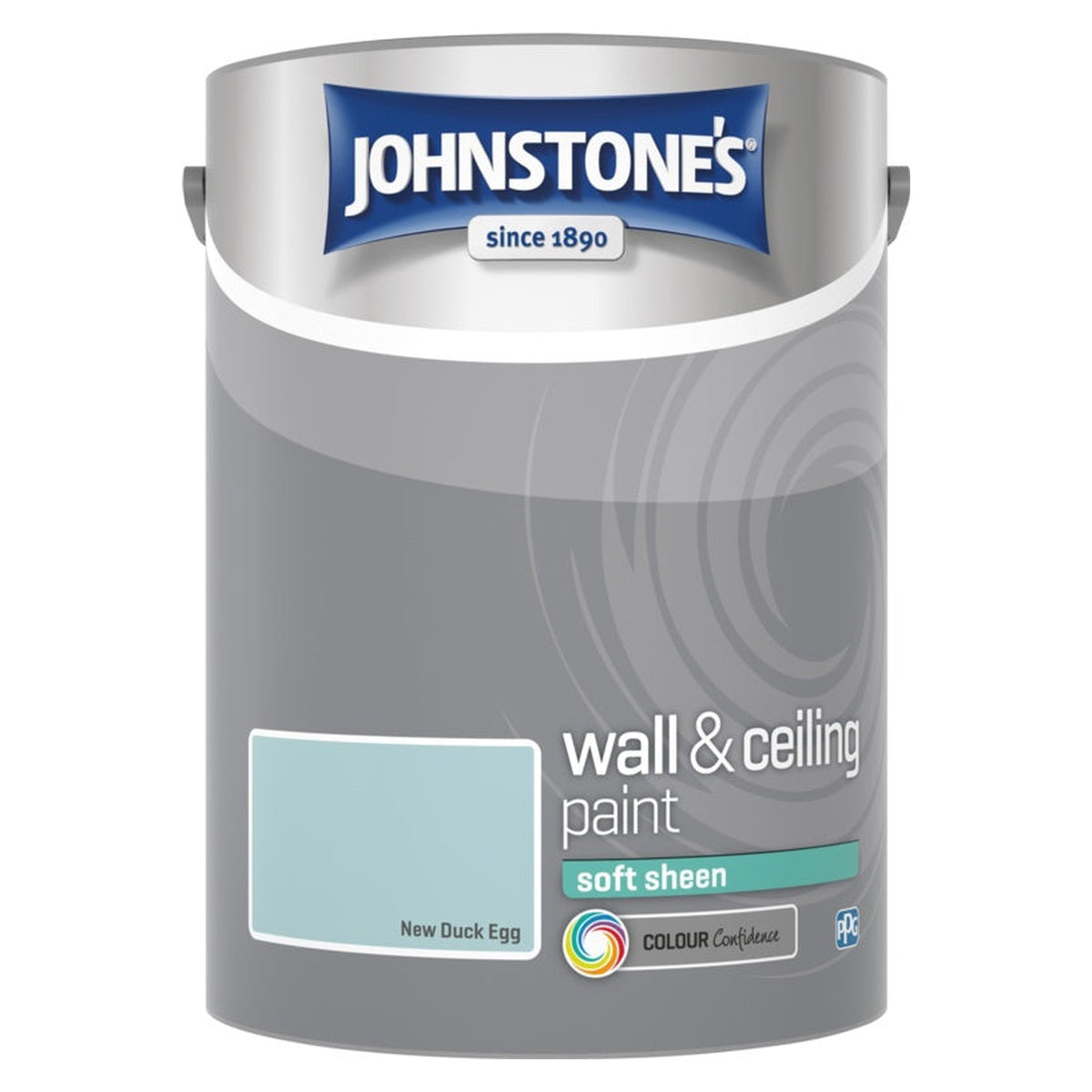 Johnstone's Soft Sheen 5L in New Duck Egg