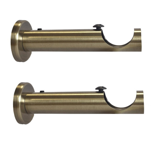 Jones Interiors Cosmos barrel bracket antique brass