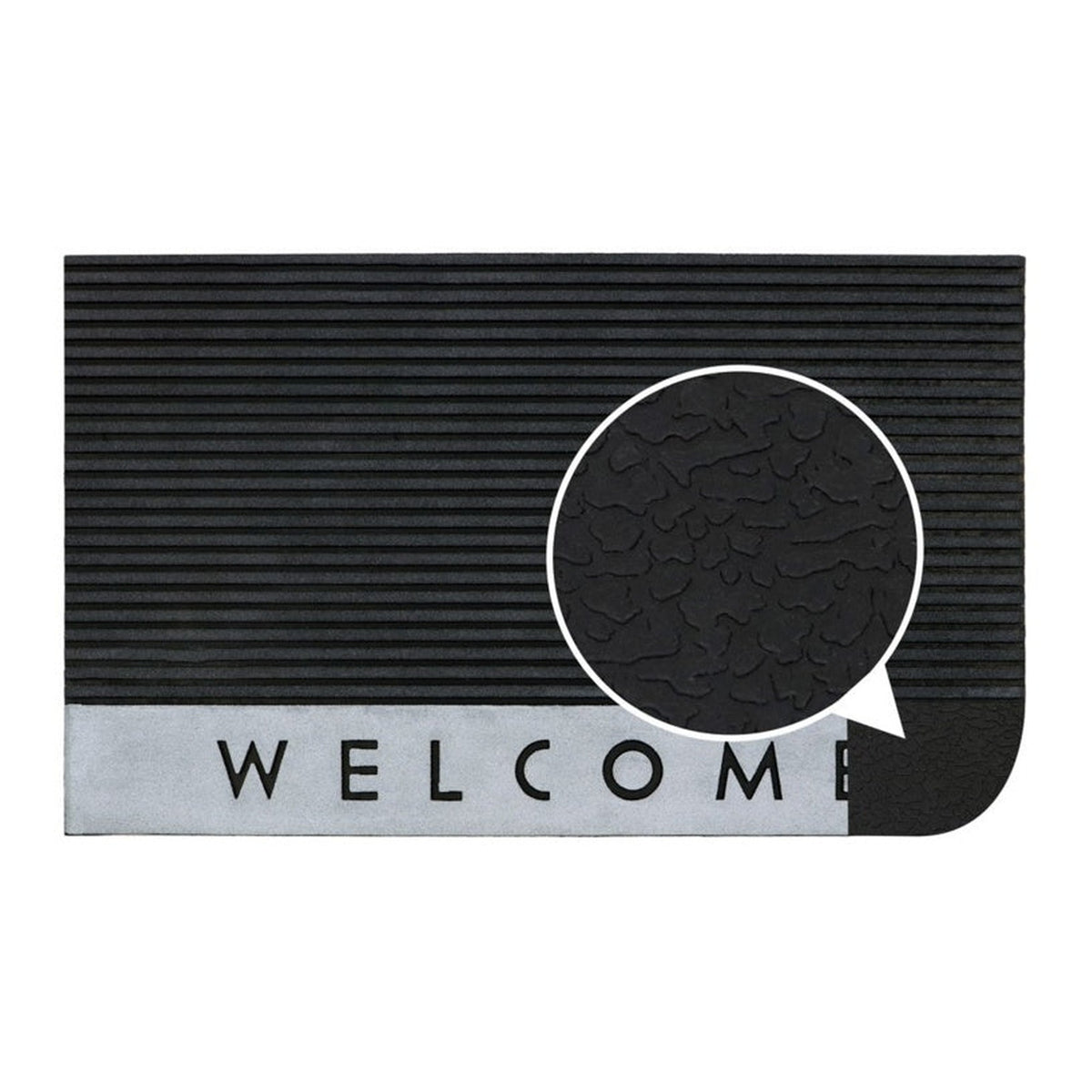 JVL Quartz Welcome doormat, 47 x 75cm, view 5