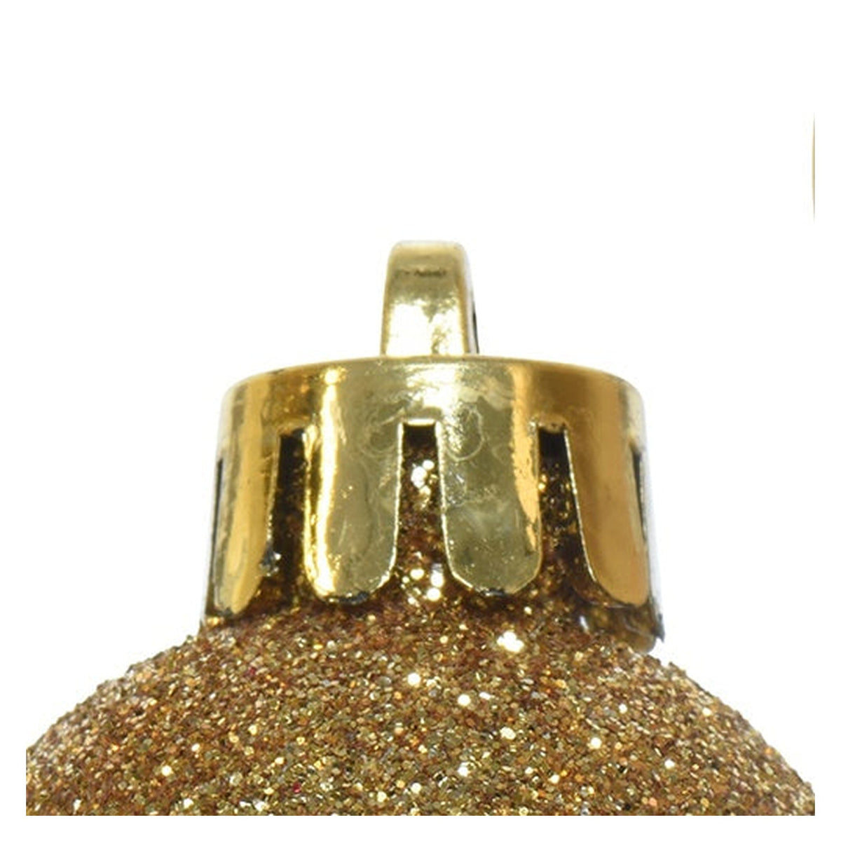 Kaemingk light gold shatterproof baubles, 3cm, view 4