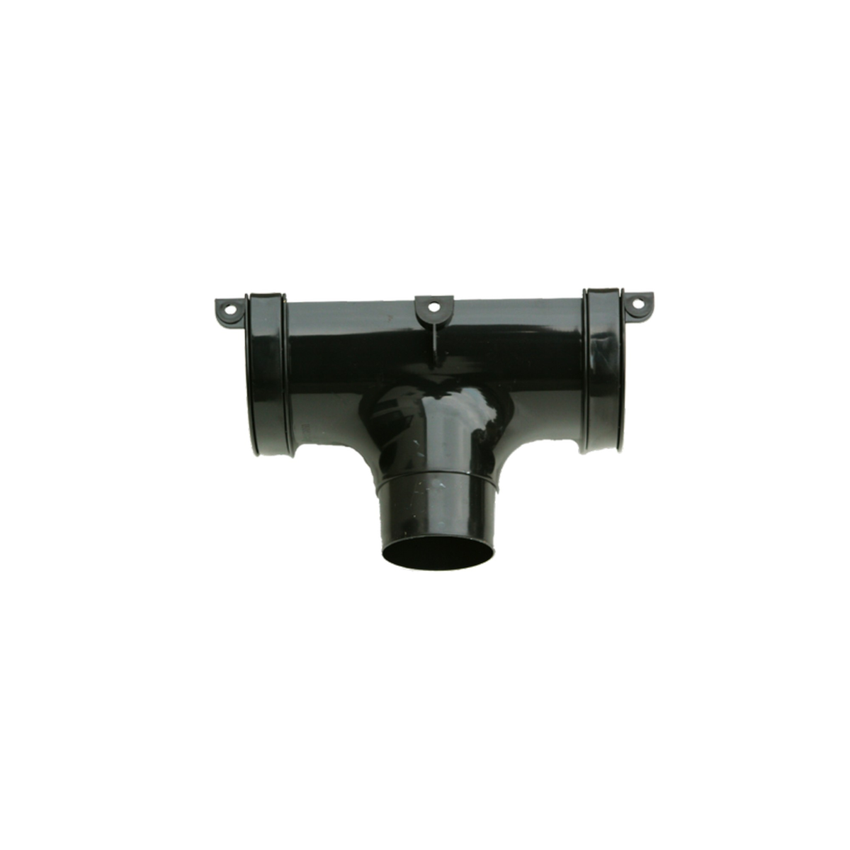 Kayflow black round running outlet 112mm