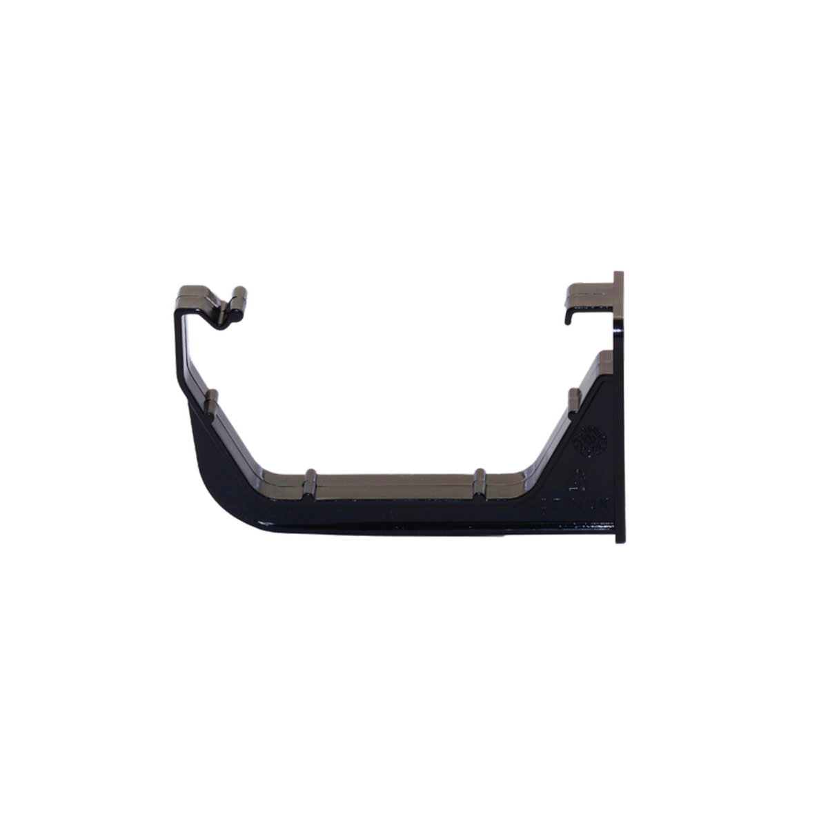 Kayflow black square fascia bracket 112mm