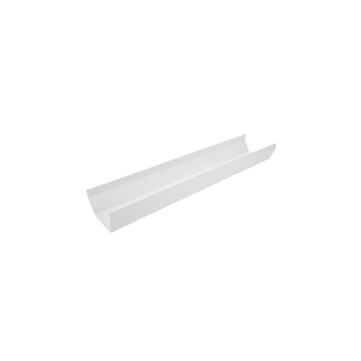 Kayflow white 112mm square gutter, 4m