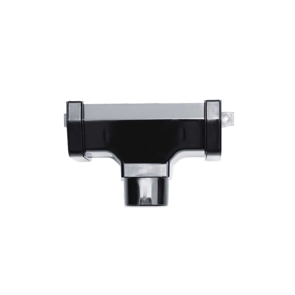 Kayflow black square running outlet 112mm