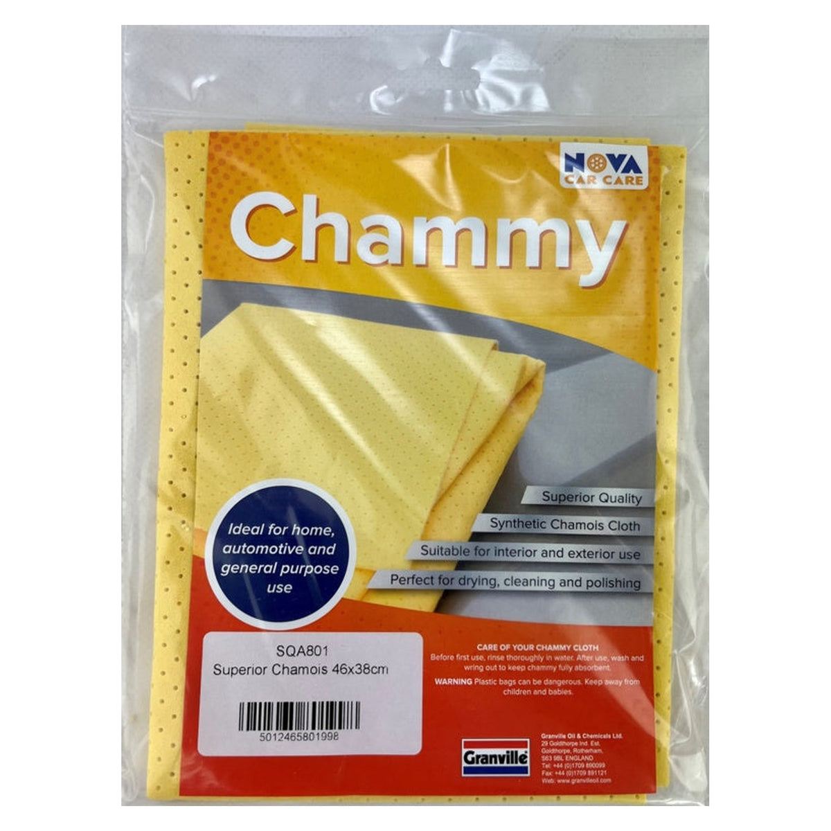 Kent Car Care PVA synthetic chamois
