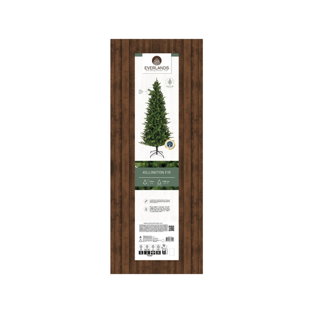 Killington Fir Green - 150cm, view 3