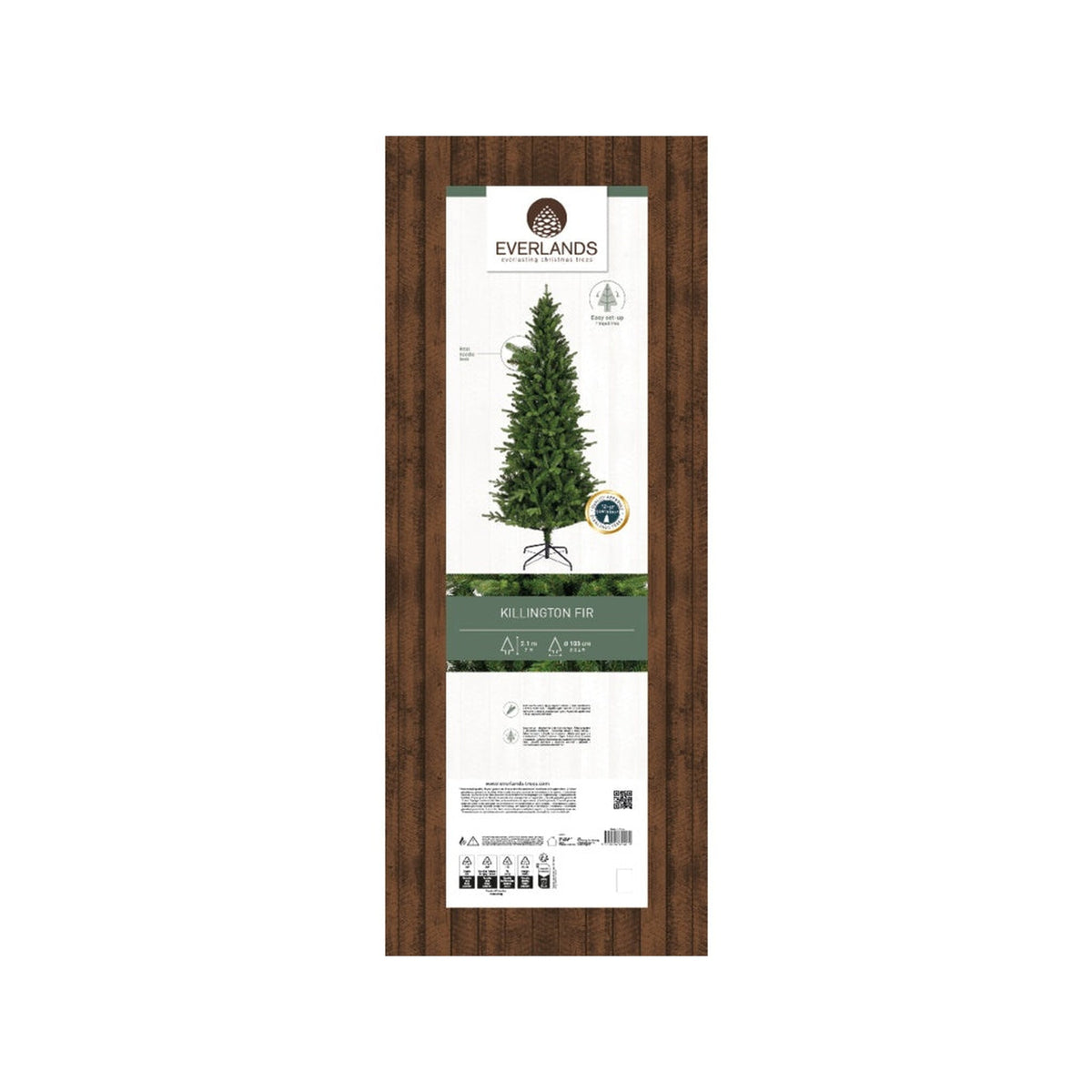 Killington Fir Green - 210cm, view 3