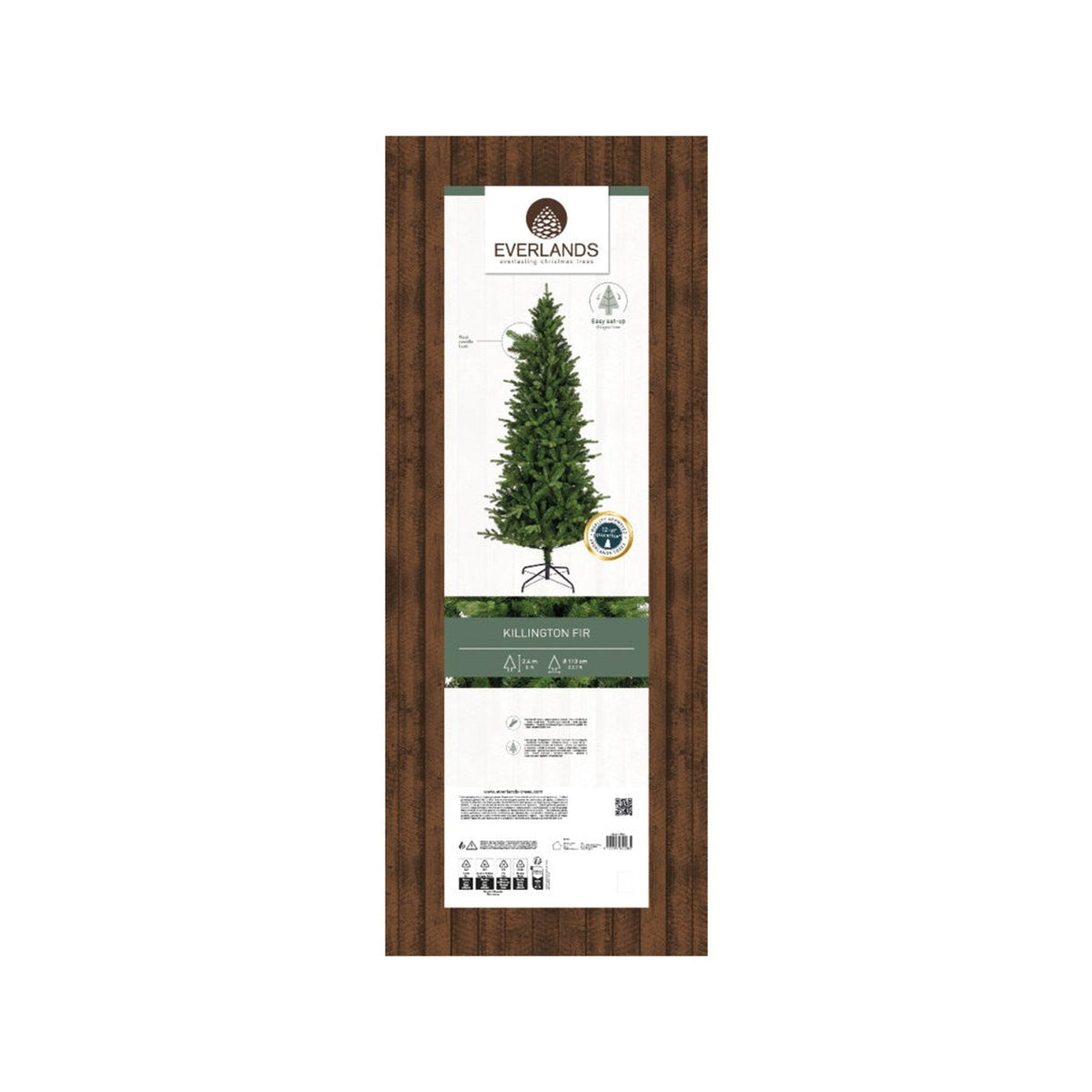 Killington Fir Green - 240cm, view 2