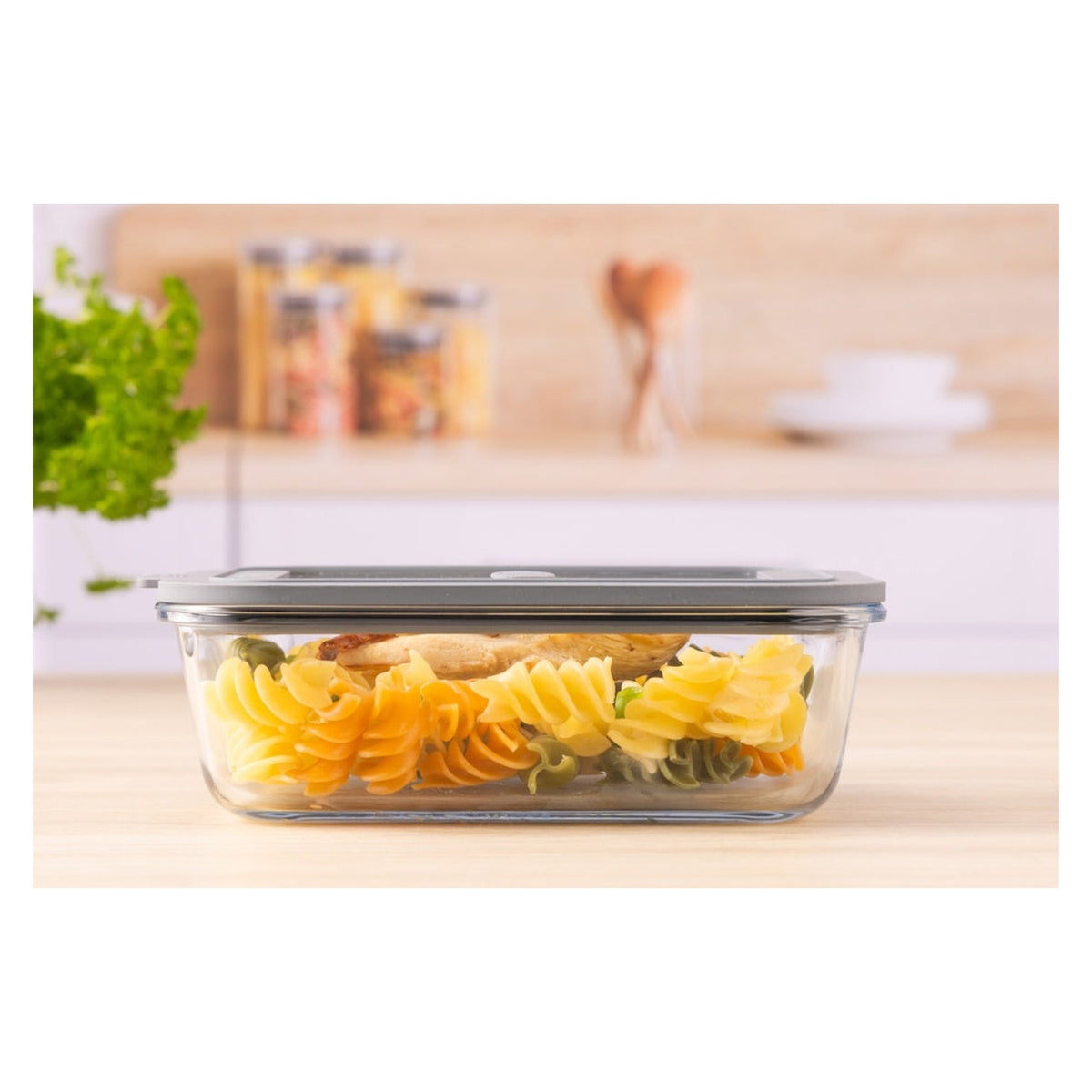 Kilner New Fresh rectangular glass storage 1.5L