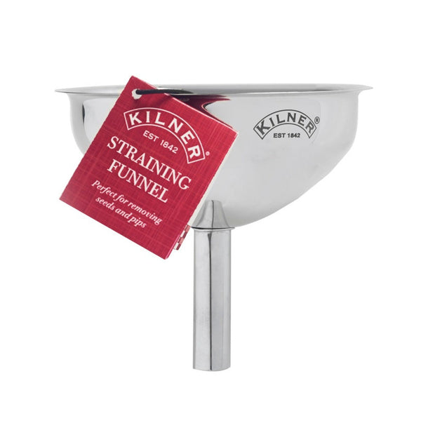 Kilner stainless steel easy strainer funnel