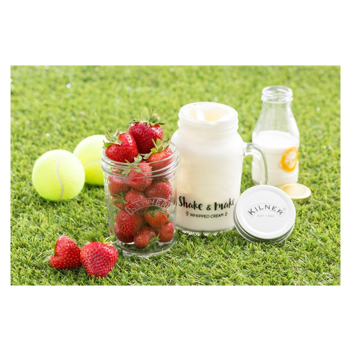 Kilner wide mouth preserve jar 0.5L, view 2