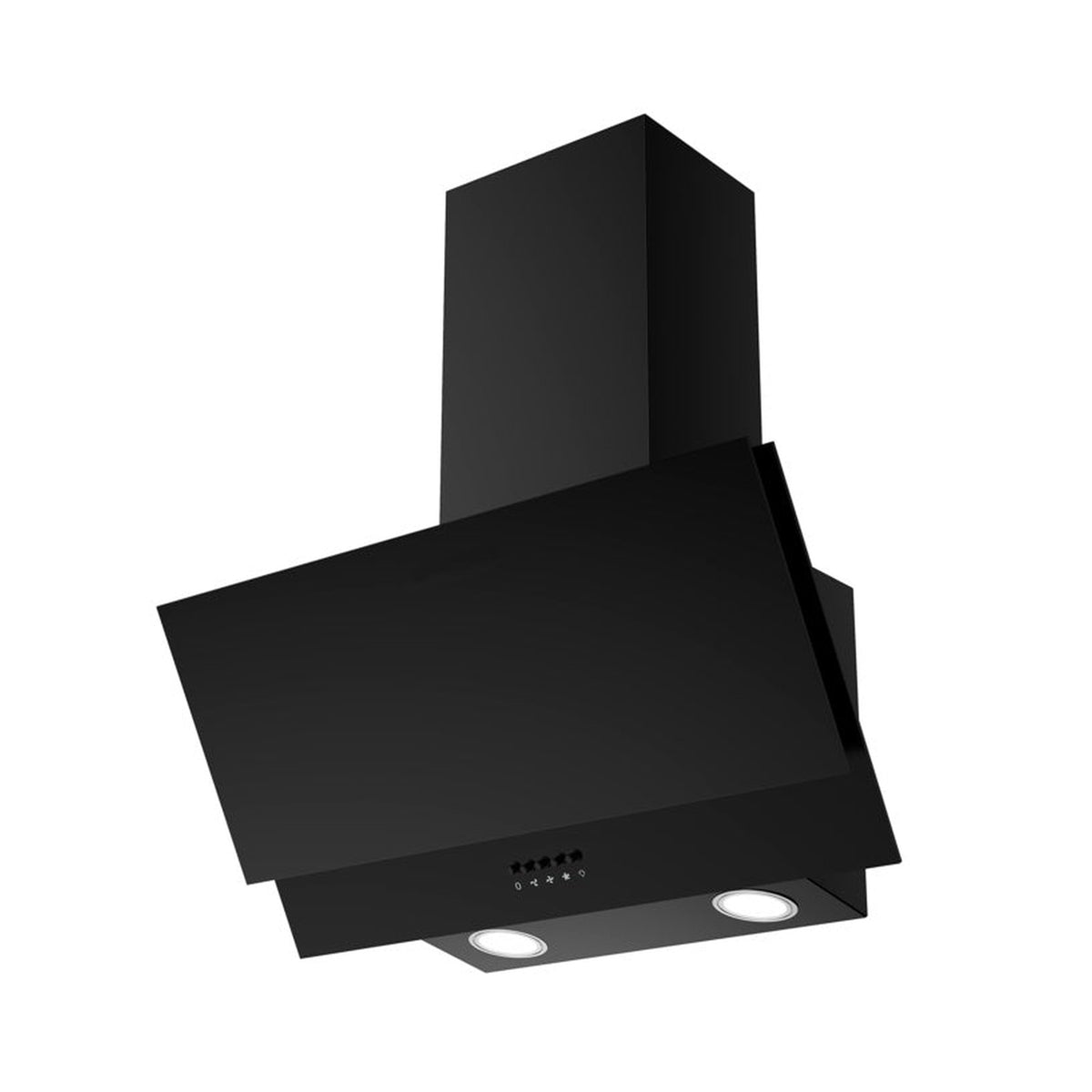 Kitchenplus 60cm black vertical cooker hood