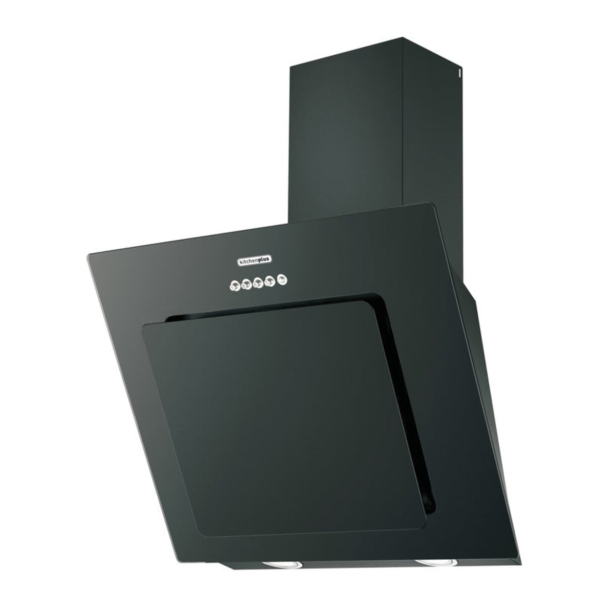 Kitchenplus 600mm black vertical cooker hood