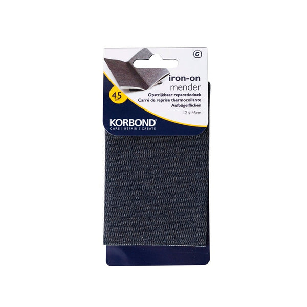 Korbond jeans iron on mender 12 x 45