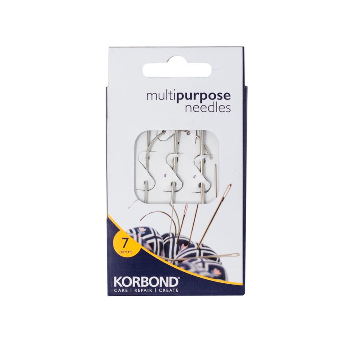 Korbond 7 piece multi-purpose needle set