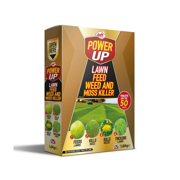 Lawn Feed, Weed & Mosskiller - 1.6kg 50sqm