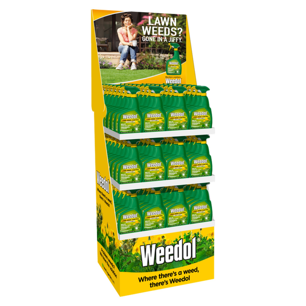 Lawns Weedkiller Gun - Display Unit of 96 x 1L