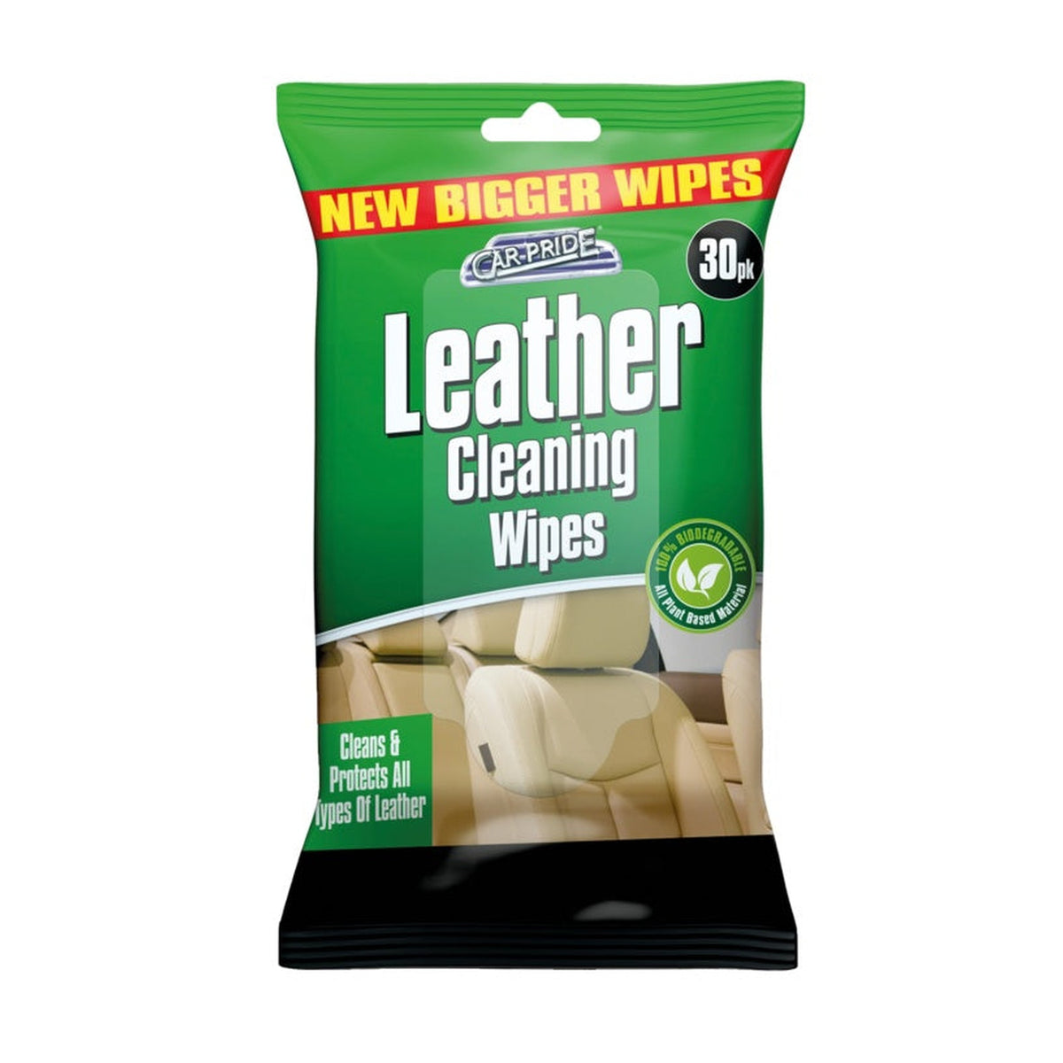 Leather Cleaning Wipes - Pack 30