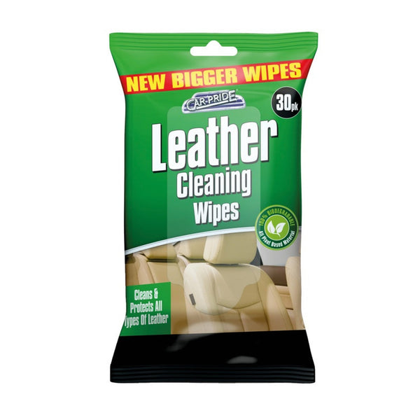 Leather Cleaning Wipes - Pack 30