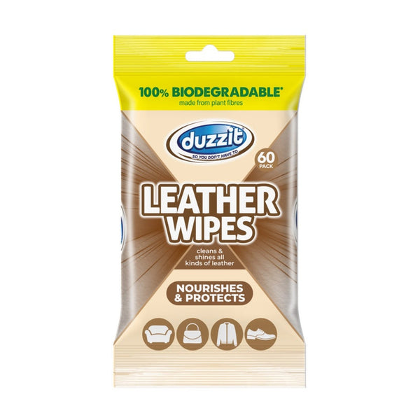Leather Cleaning Wipes - Pack 60