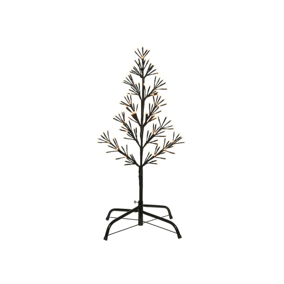 LED Black Frame With Classic Warm Lights - 230 LEDs, view 2