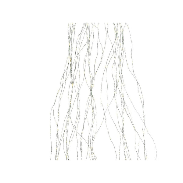 LED Bunch With Flash - Warm White, Green Cable - 640 lights