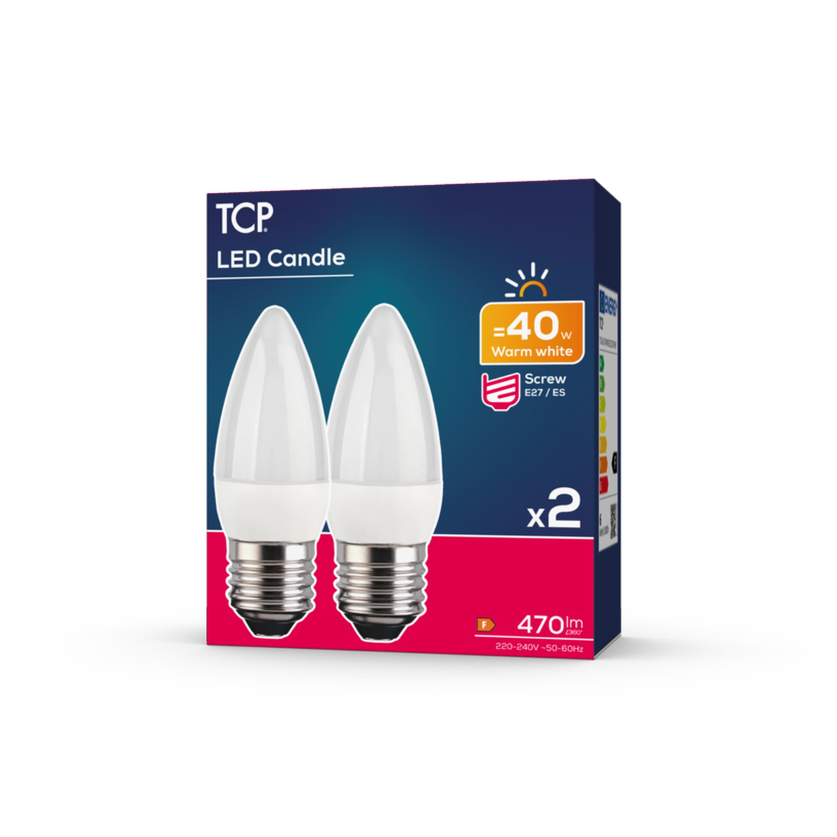LED Candle Lamp - 470 Lumens