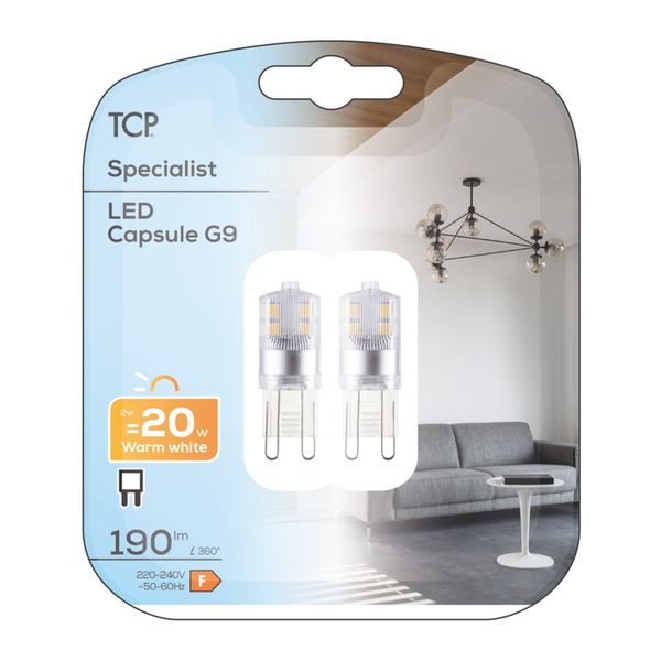 LED G9 Capsule Lamp - 190 Lumens