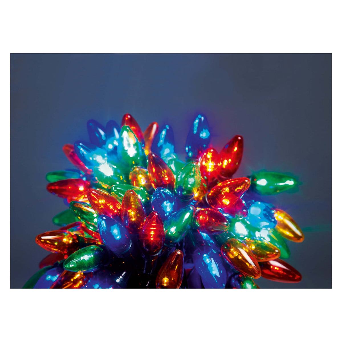 LED Lights Multi Action C6 Bulb - 80 Multi Colour