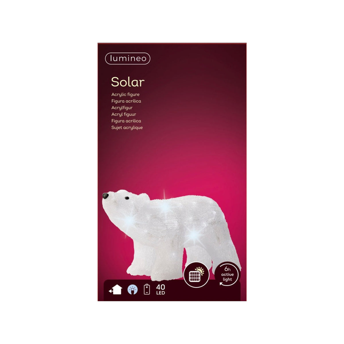 LED Outdoor Bear - 40 LEDs, view 2