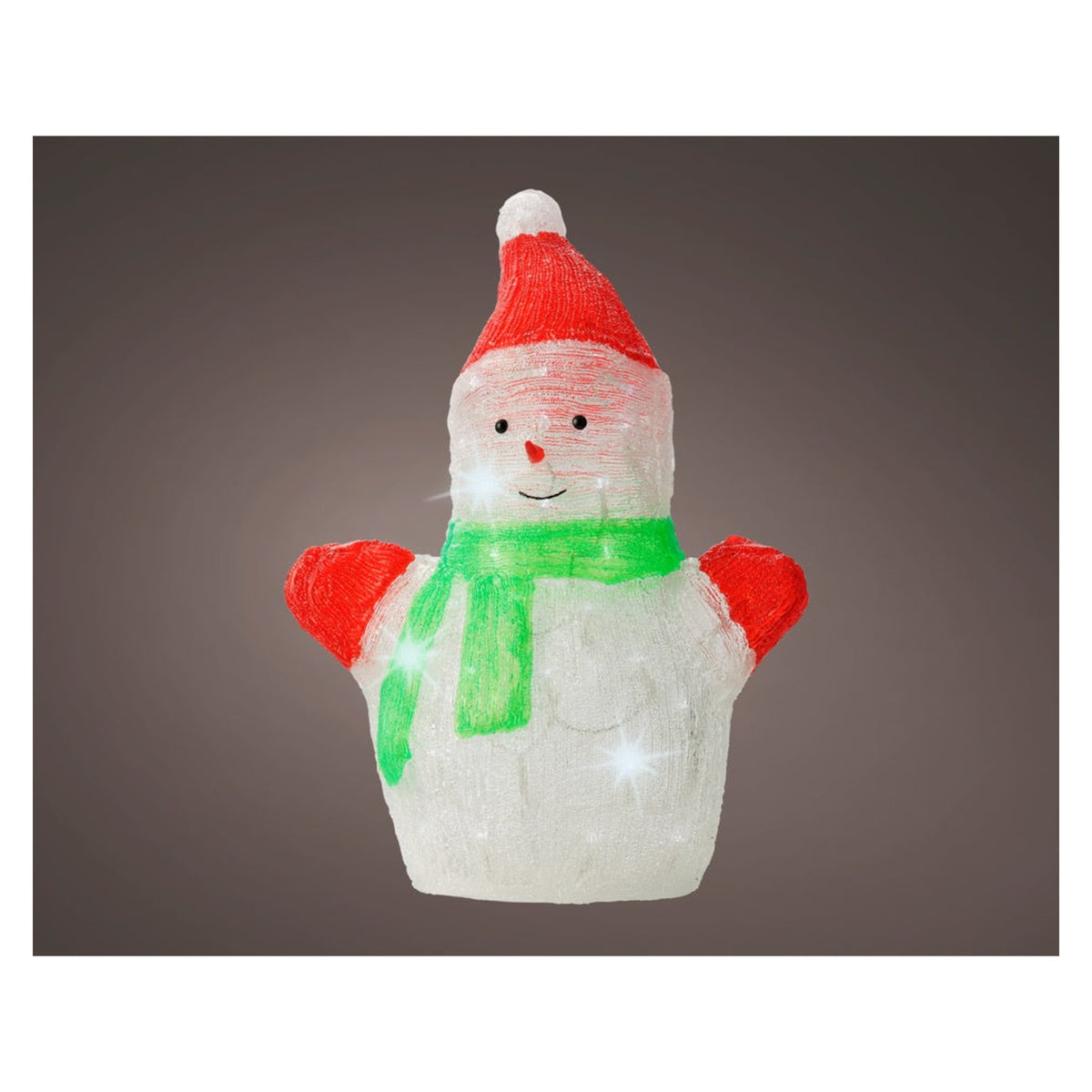 LED Outdoor Snowman - 60 LEDs