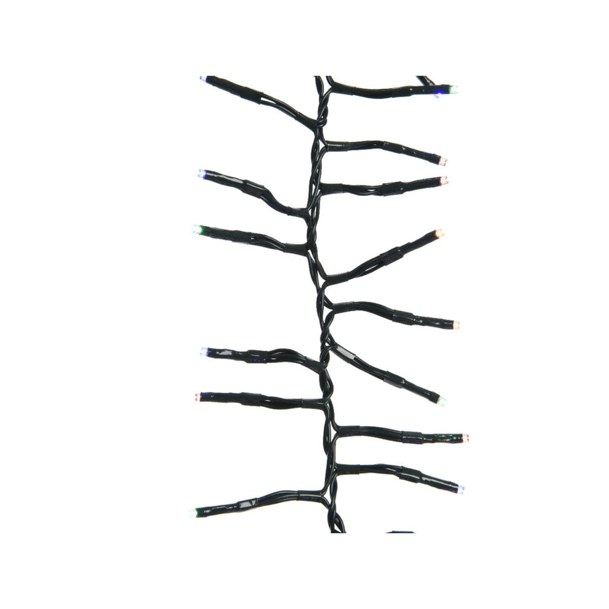 LED Twinkle Cluster Lights - Multi - 1240cm, 960 lights