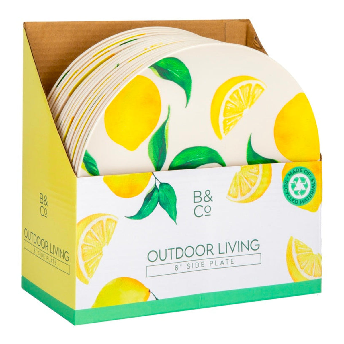 Lemon Design Outdoor Plate - 8", view 2