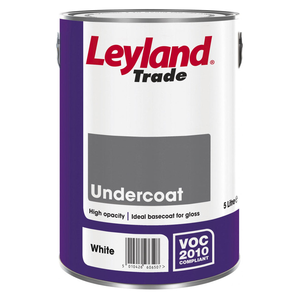 Leyland Trade Undercoat 5L in Dark Grey