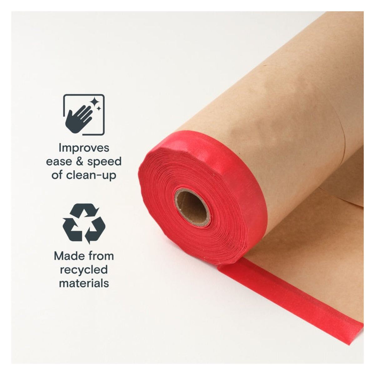 LickTools Paper Tape & Drape 25m x 30cm, view 2