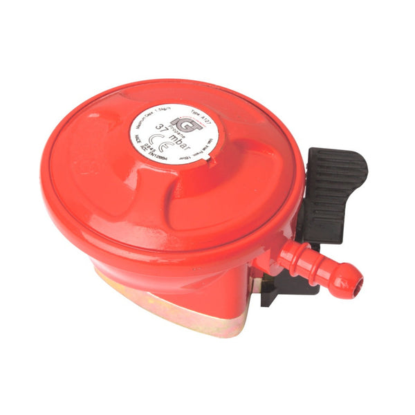 Lifestyle red 27mm clip-on propane regulator