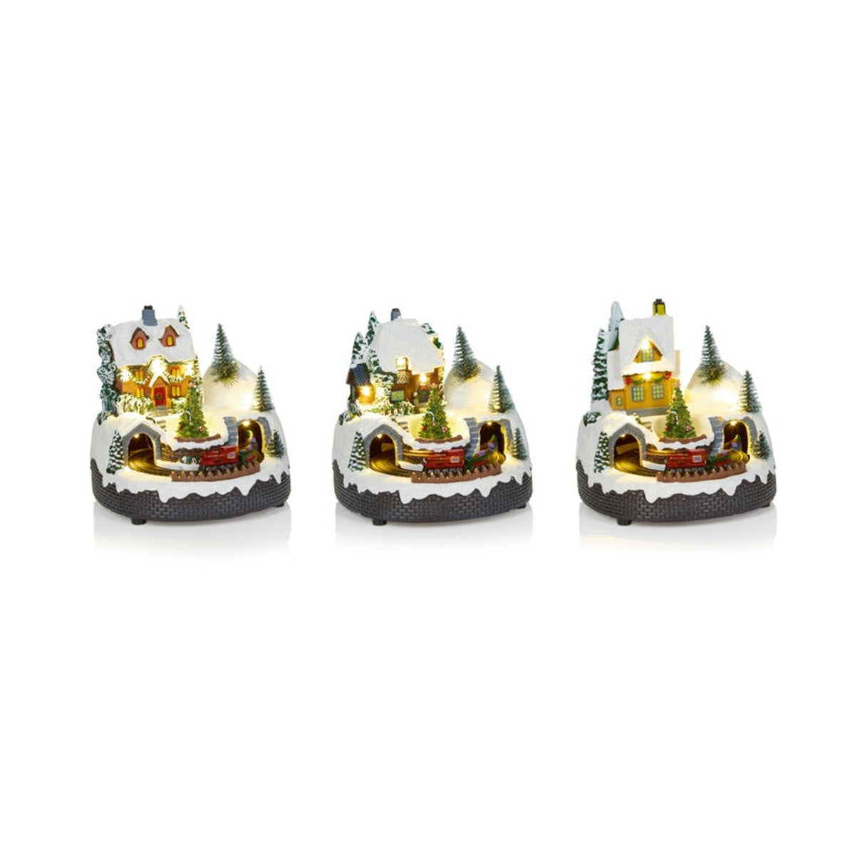 Lit Animated Village Scene 16cm - Assorted Designs Available, view 4