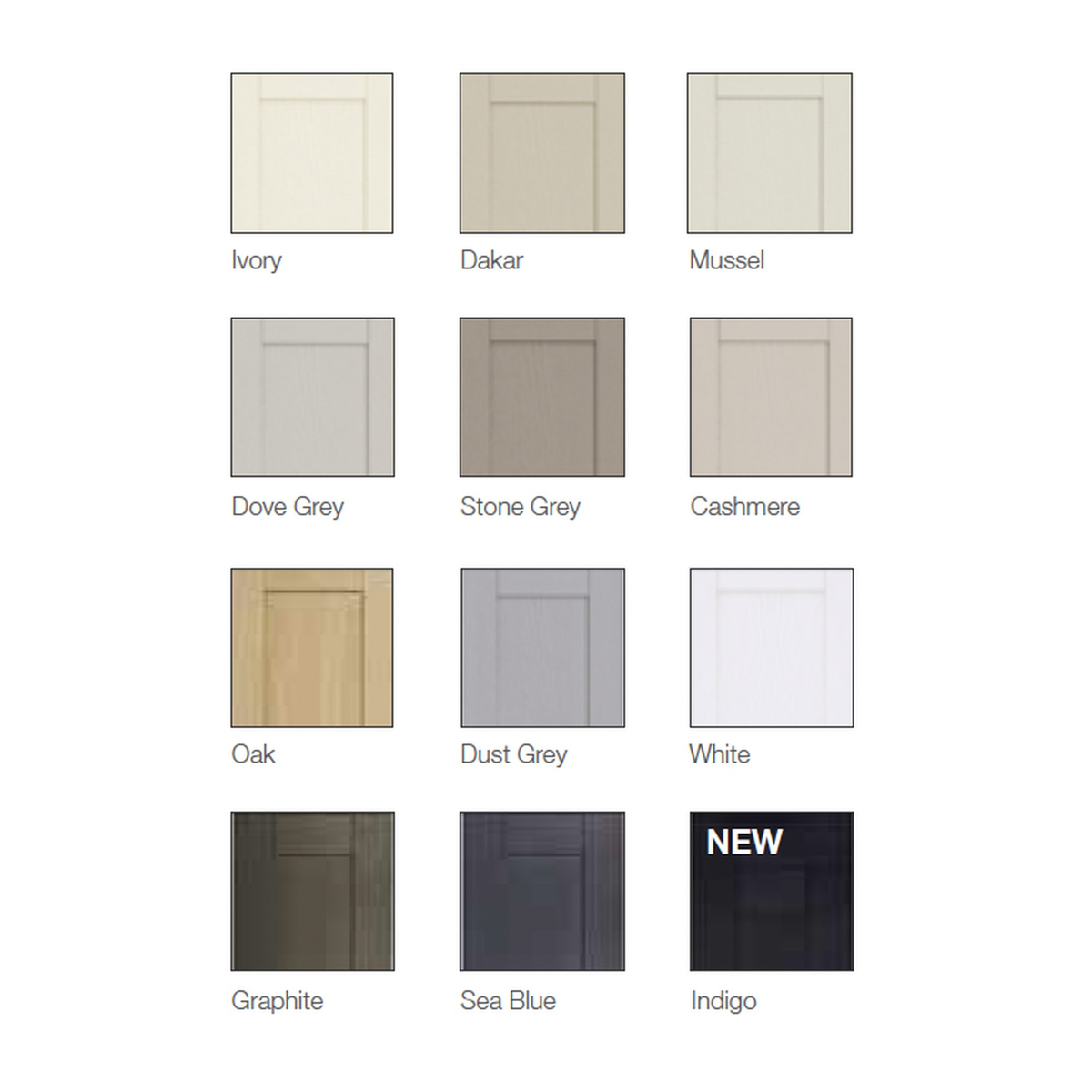 LochAnna Grained Kitchen straight layout option, view 2