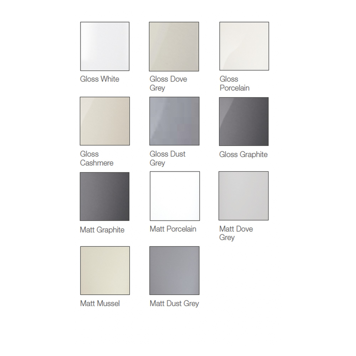 LochAnna Profile Gloss kitchen L-shaped layout option, view 2