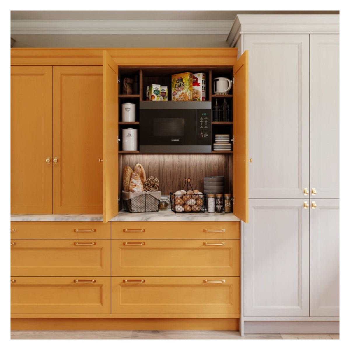 LochAnna Rowan kitchen straight option, view 5