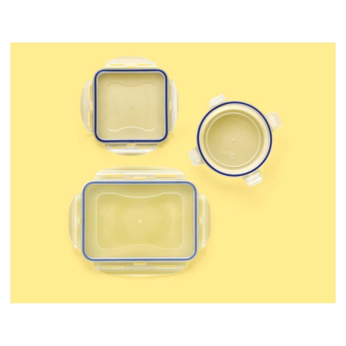 Locknlock Classic 1.2L square food container, view 2