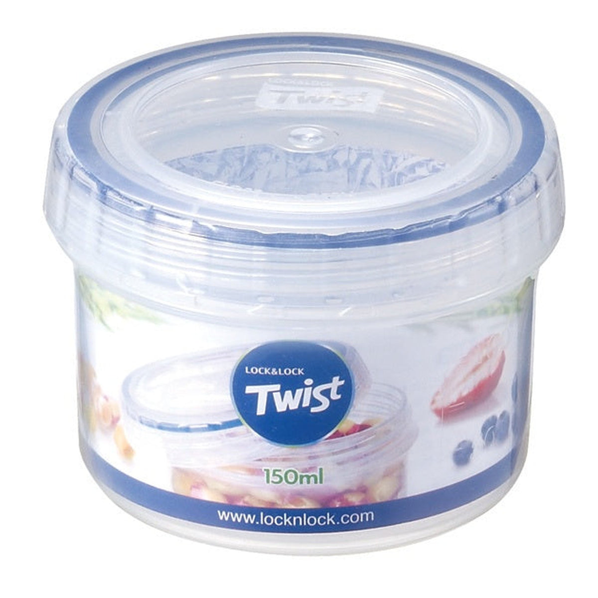 Locknlock round 150ml food container with twist lid