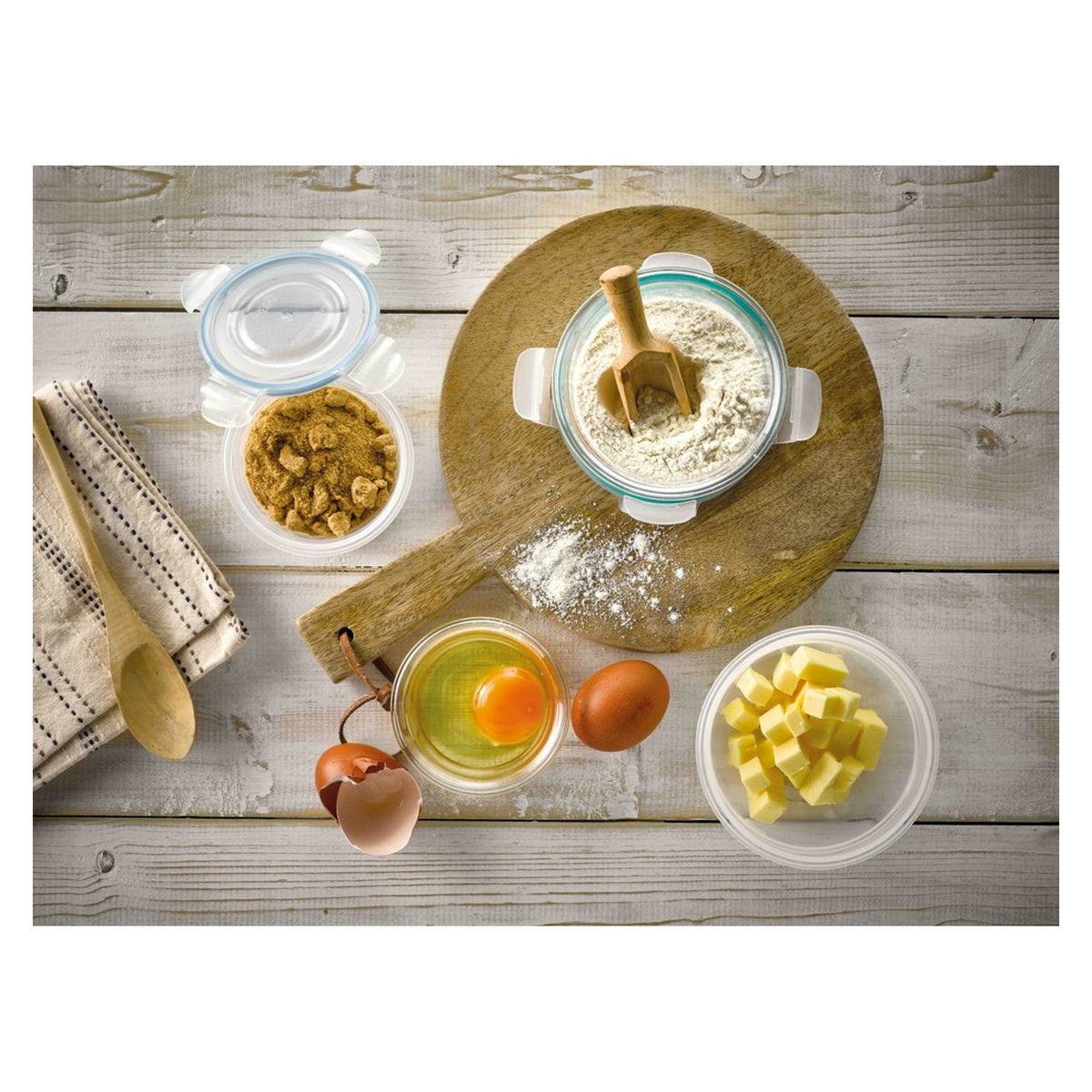 Locknlock round 100ml food storage container, view 2