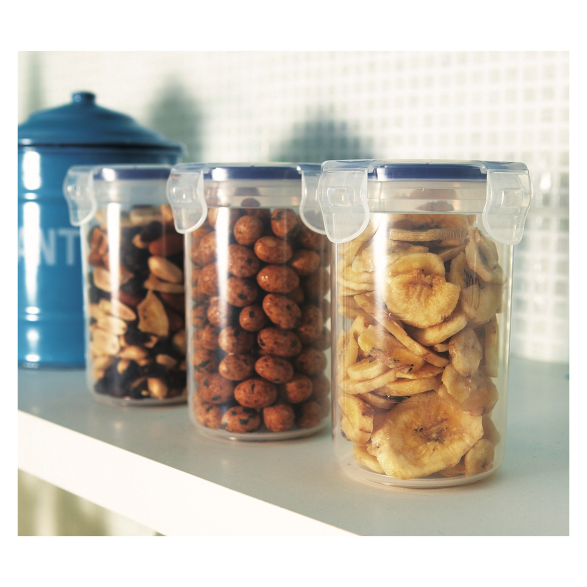 Locknlock round 350ml food storage container, view 3