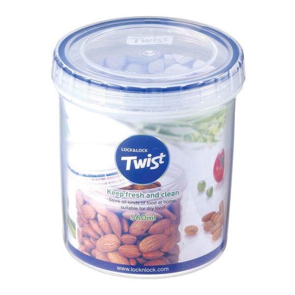 Locknlock 560ml round food container with twist lid