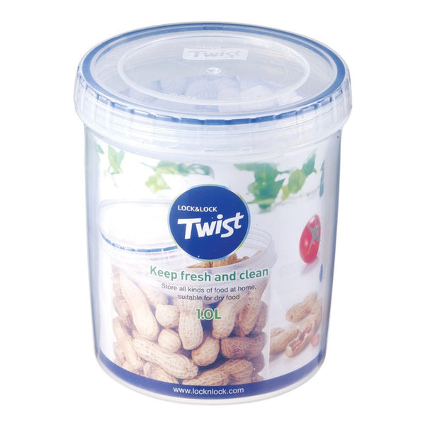 Locknlock 900ml round container with twist lid