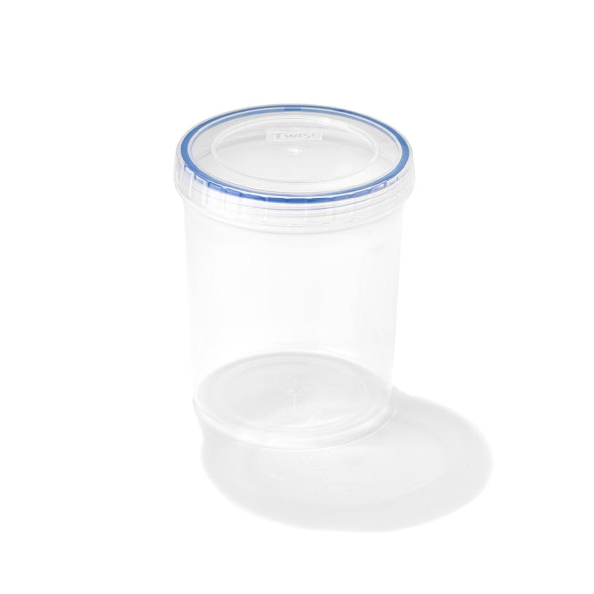 Locknlock 900ml round container with twist lid, view 2