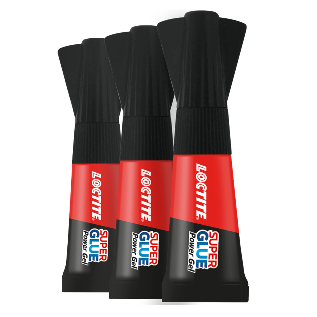 Loctite Super Glue Power Gel mini trio, 3 x 1g tubes, view 3