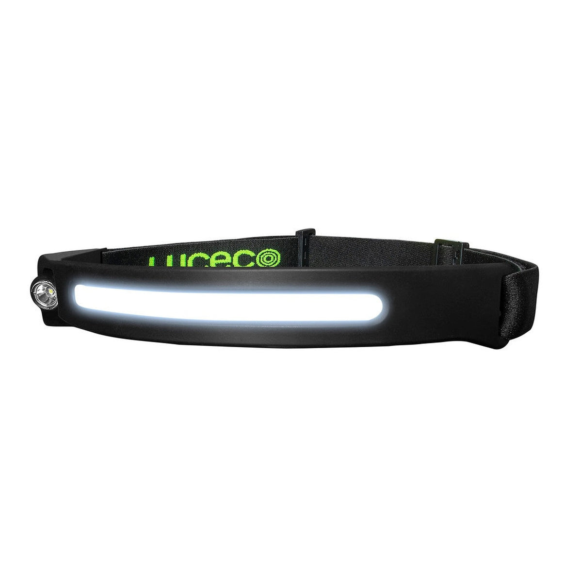 Luceco flexible USB rechargeable headtorch with motion sensor, view 3