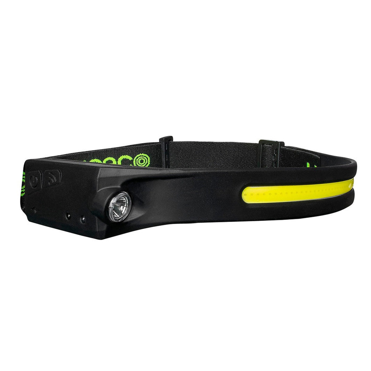 Luceco flexible USB rechargeable headtorch with motion sensor, view 4